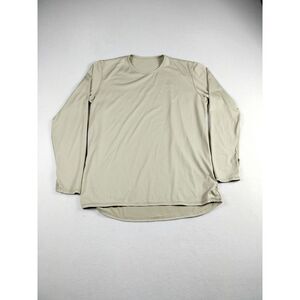 GEN III US Army Shirt Mens Medium Polartec Tan Gorpcore Military Hiking Outdoors